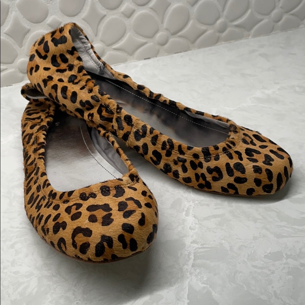 Calvin Klein Leopard Print Flats
